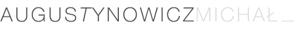 Michał Augustynowicz - Projektowanie grafiki